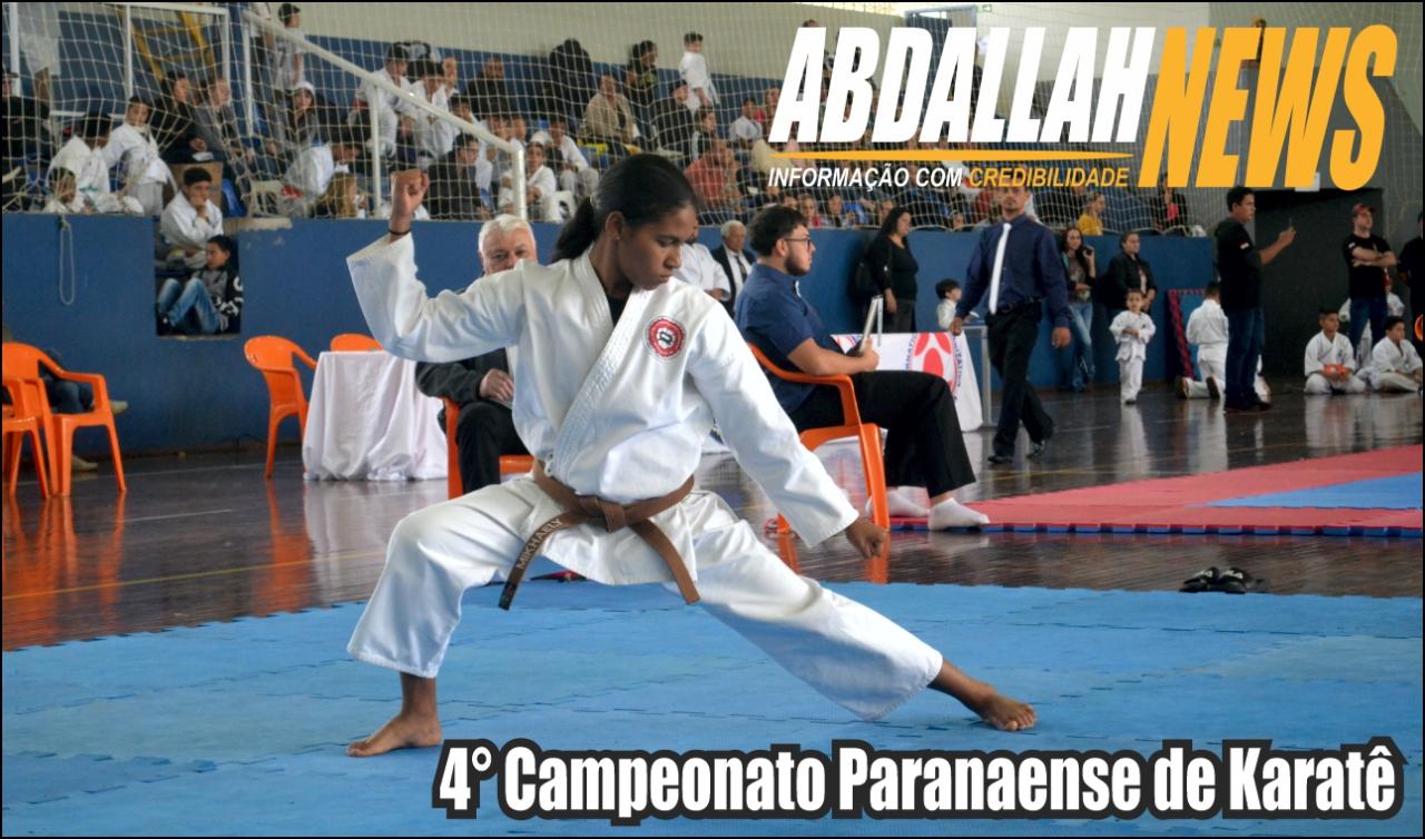 Veja fotos e vídeos do 4° Campeonato Paranaense de Karatê na cidade de Iporã