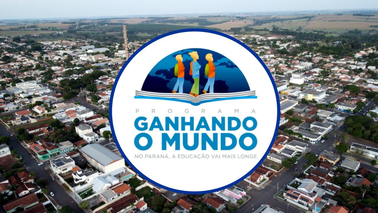 Professora e Aluna da Cidade de Iporã, são selecionadas para o Projeto Ganhando o Mundo