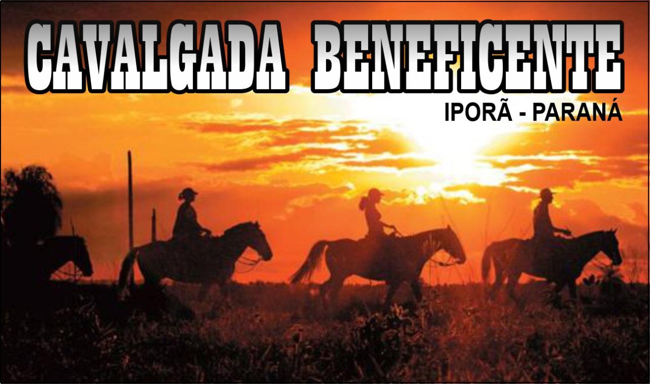Veja Vídeo e Fotos da CAVALGADA BENEFICENTE da Cidade de Iporã