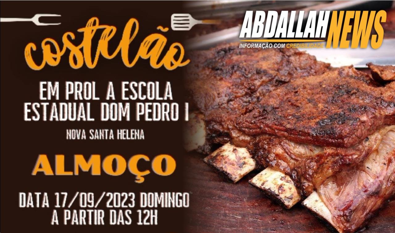 Domingo tem churrasco e bingo em Nova Santa Helena em prol da Escola Estadual do Campo Dom Pedro I