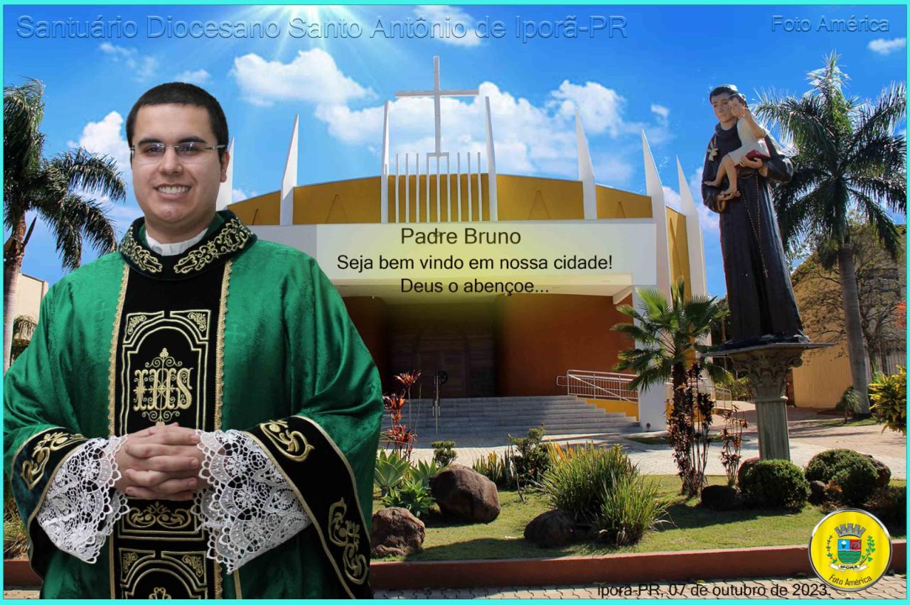 Padre Bruno é recepcionado por Iporaenses