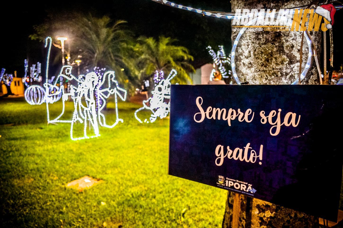 Decoração natalina muda visual da cidade para o fim de ano