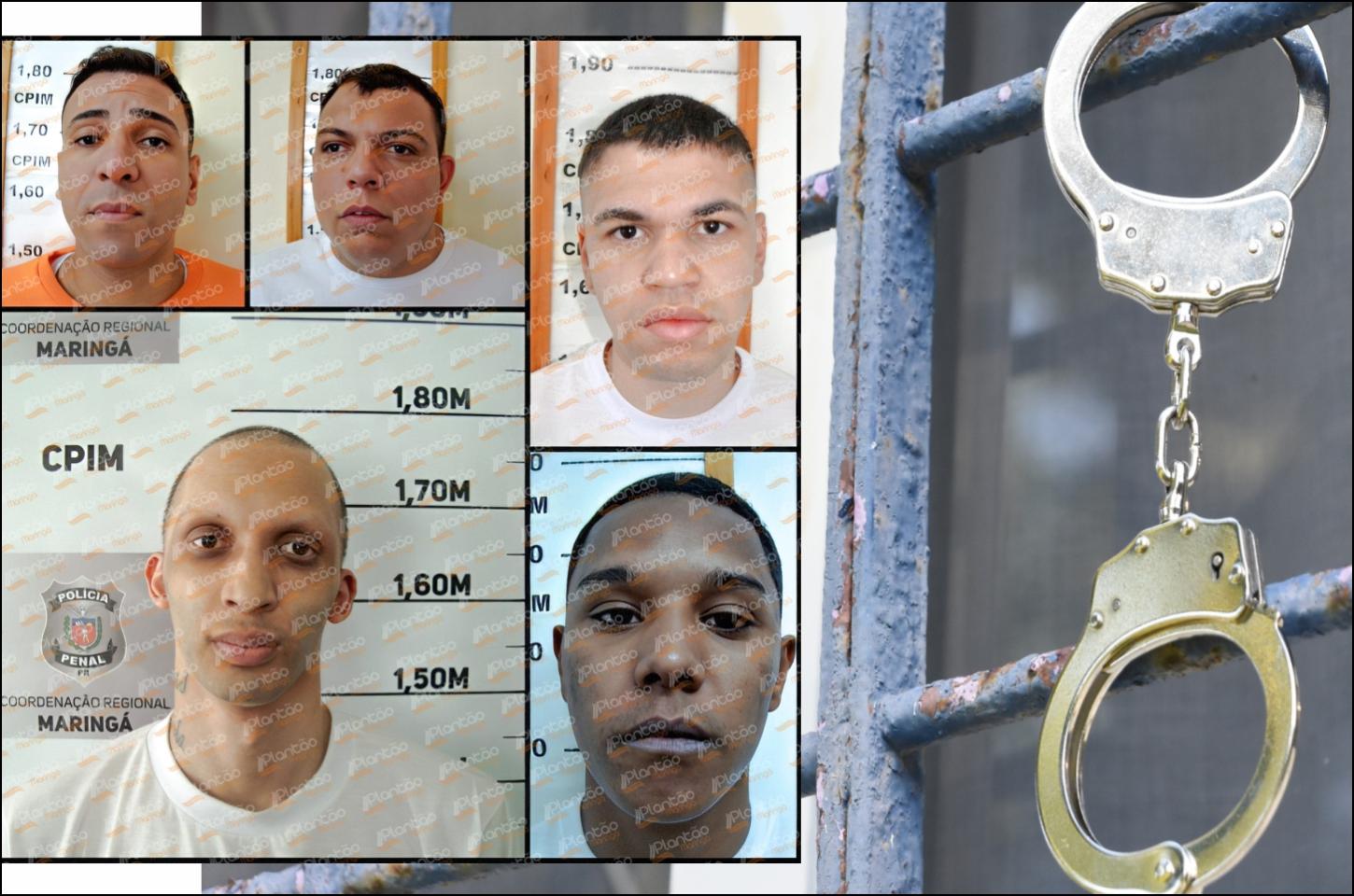 Seis detentos escapam da Colônia Penal Industrial de Maringá