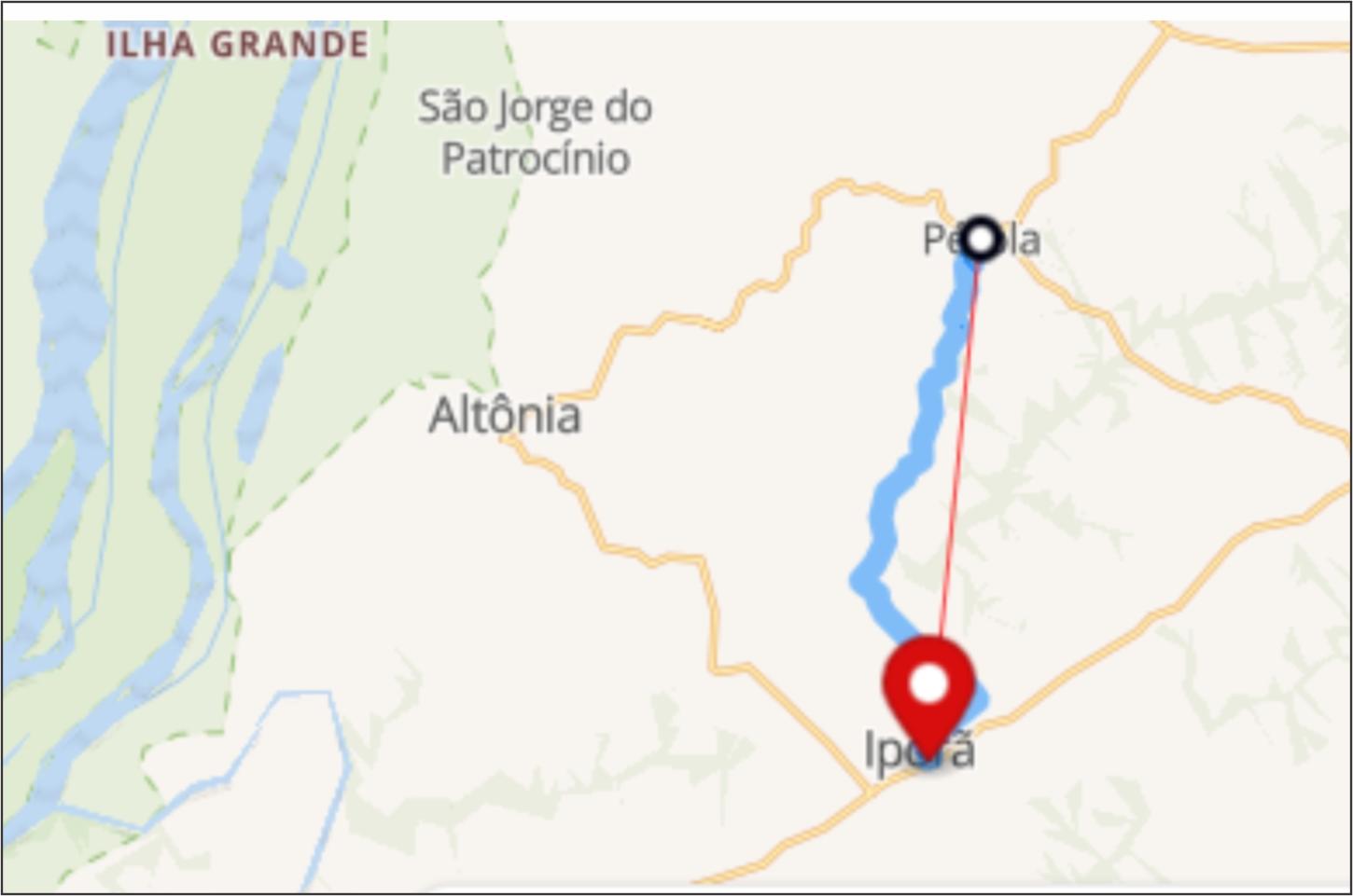 Nova estrada vai encurtar distância entre a cidade de Pérola e Iporã