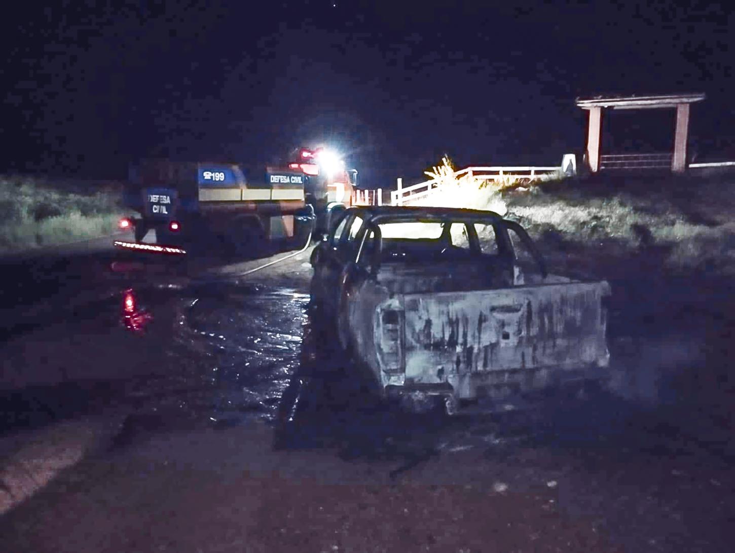 Pane Elétrica Provoca Incêndio em Veículo sem Deixar Feridos.