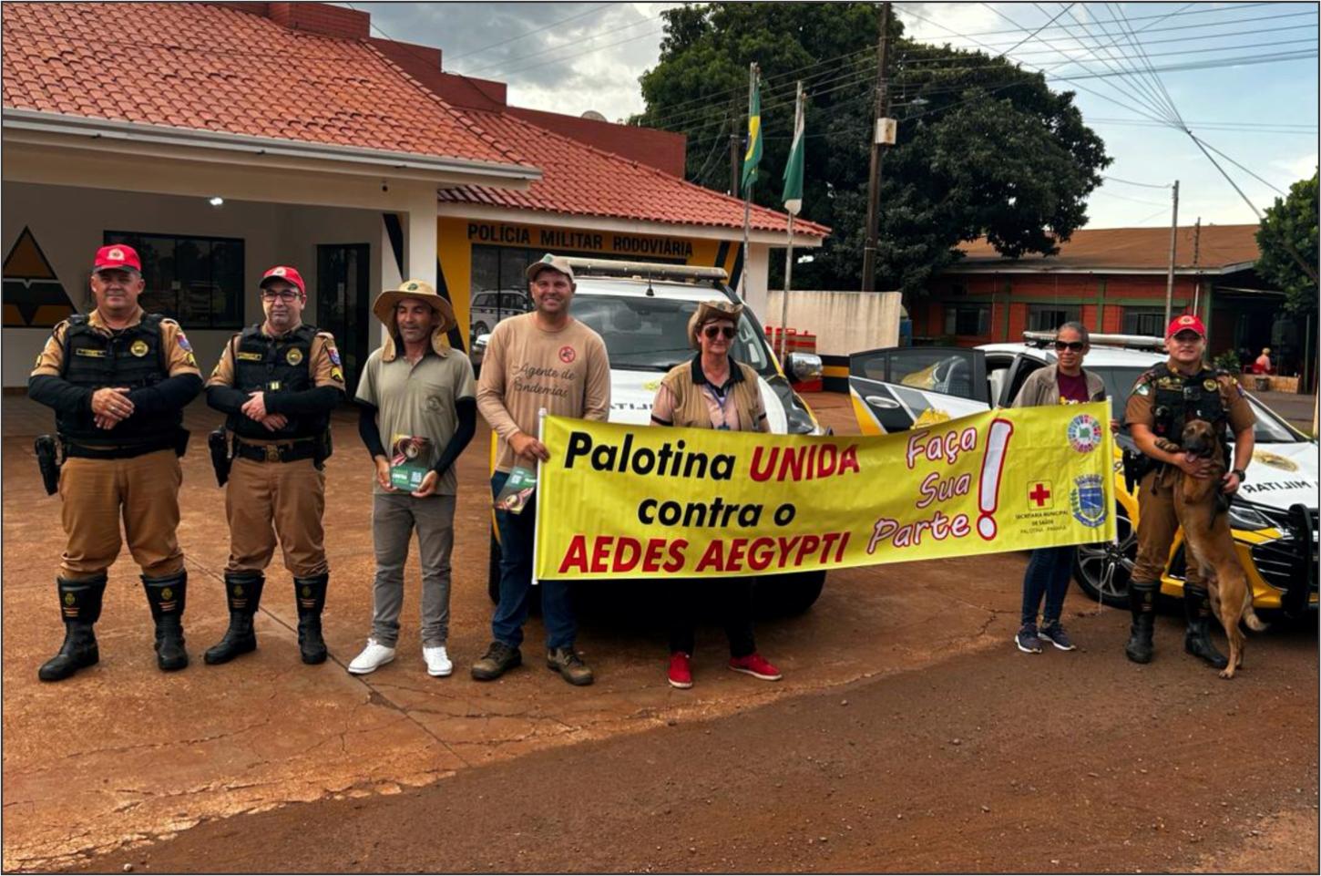 Polícia Rodoviária Estadual do Paraná intensifica ações de prevenção à Dengue