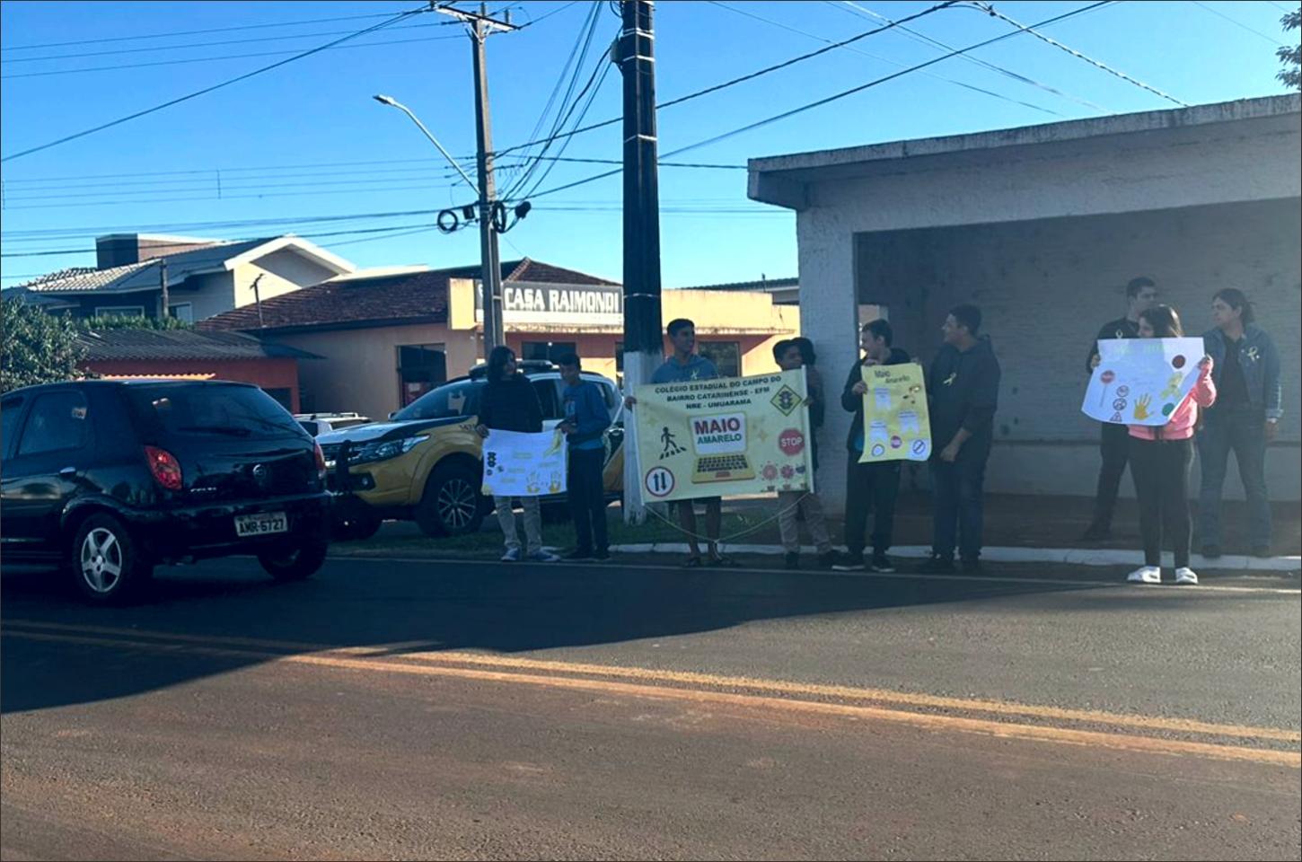 Blitz Educativa - Maio Amarelo em Francisco Alves