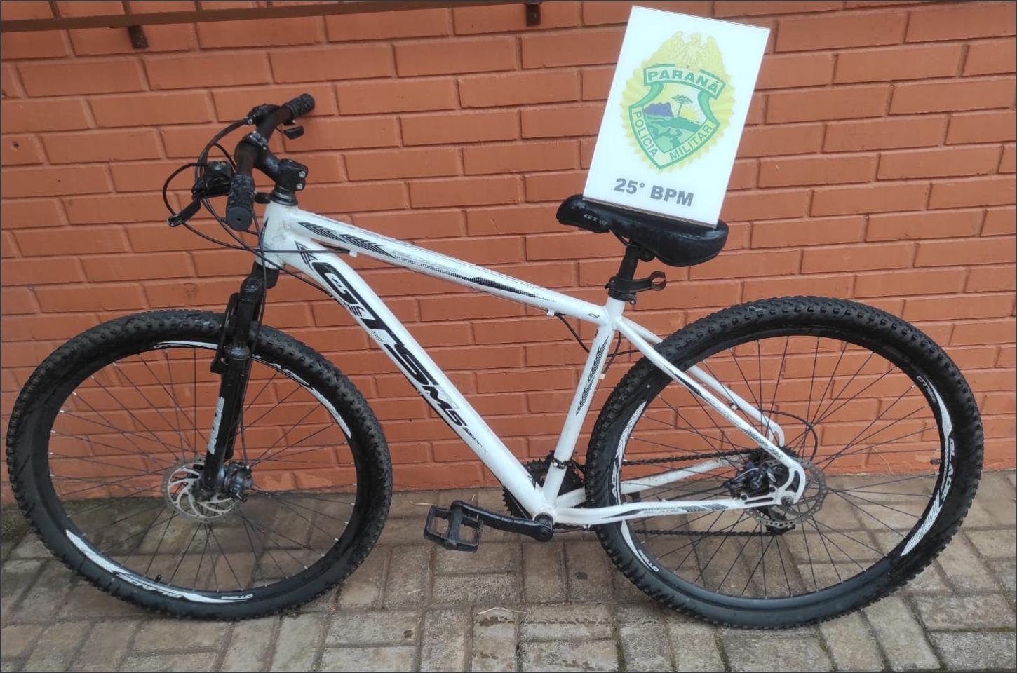 Receptação de Bicicleta Furtada no Centro de Pérola