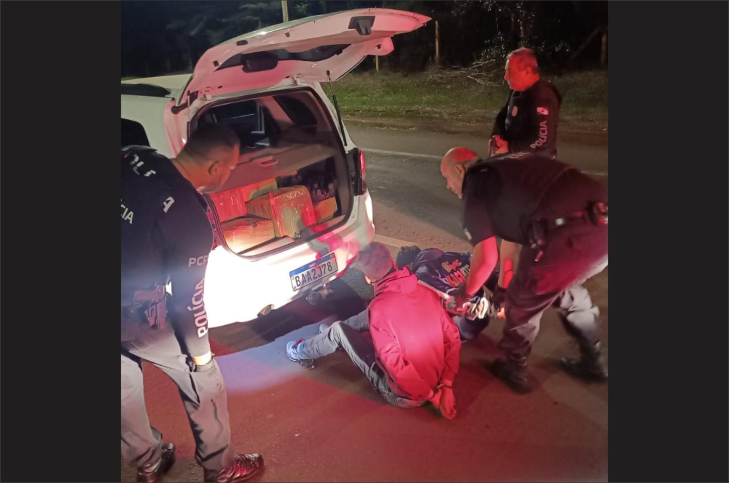 Policiais Civis de Palotina apreendem 395 Kg de maconha em operação
