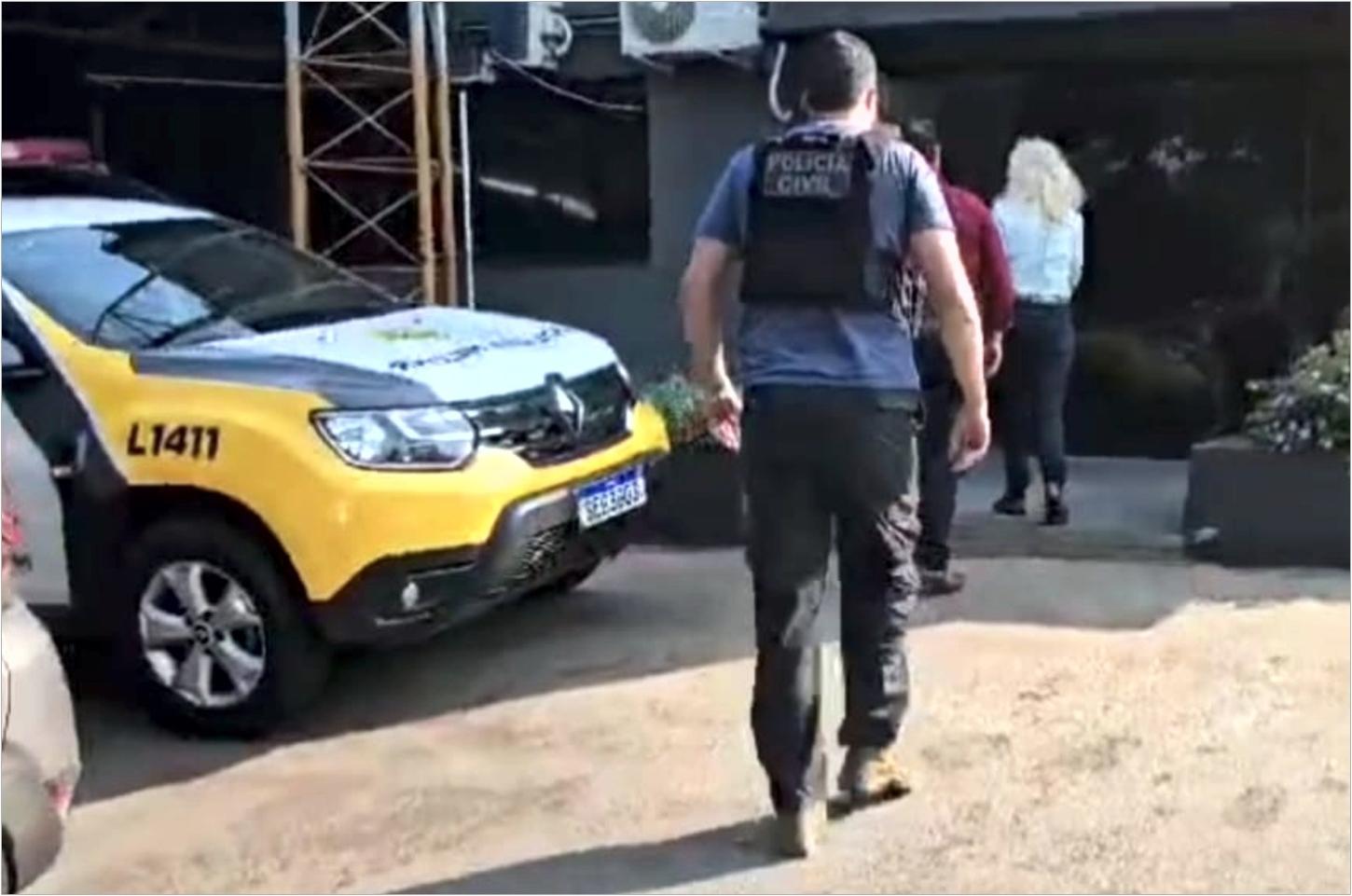 Casal suspeito de exercício irregular da medicina são presos pela Polícia Civil de Toledo.