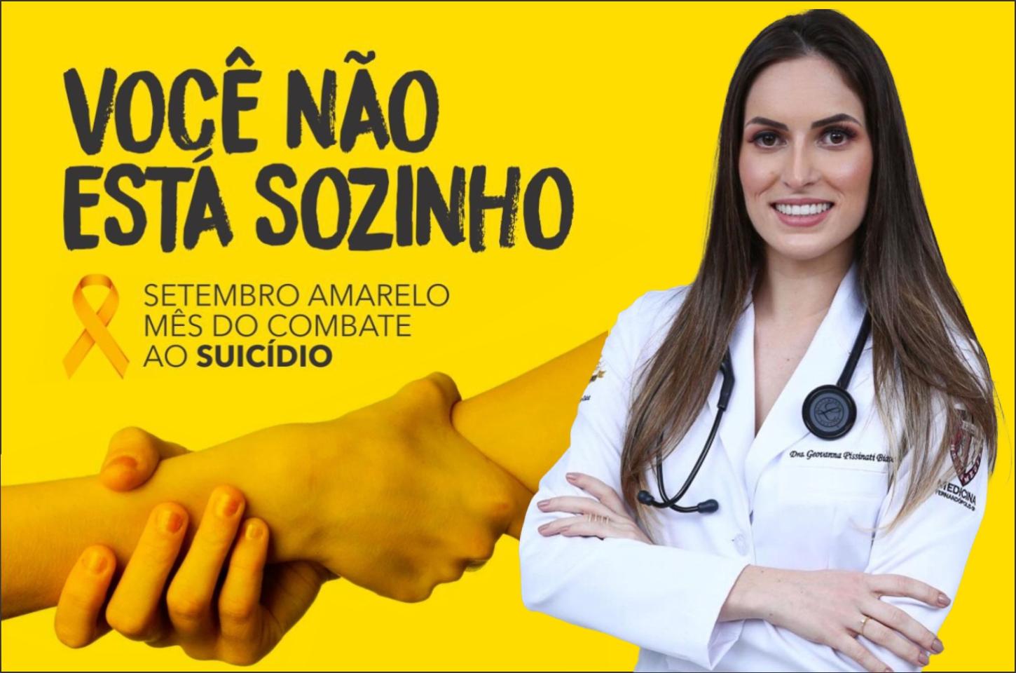Setembro Amarelo: fique atento aos sinais e ajude a salvar vidas