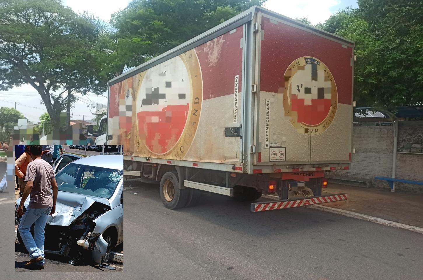 Idoso de 77 anos sofre mal súbito e colide com caminhão estacionado em Pérola