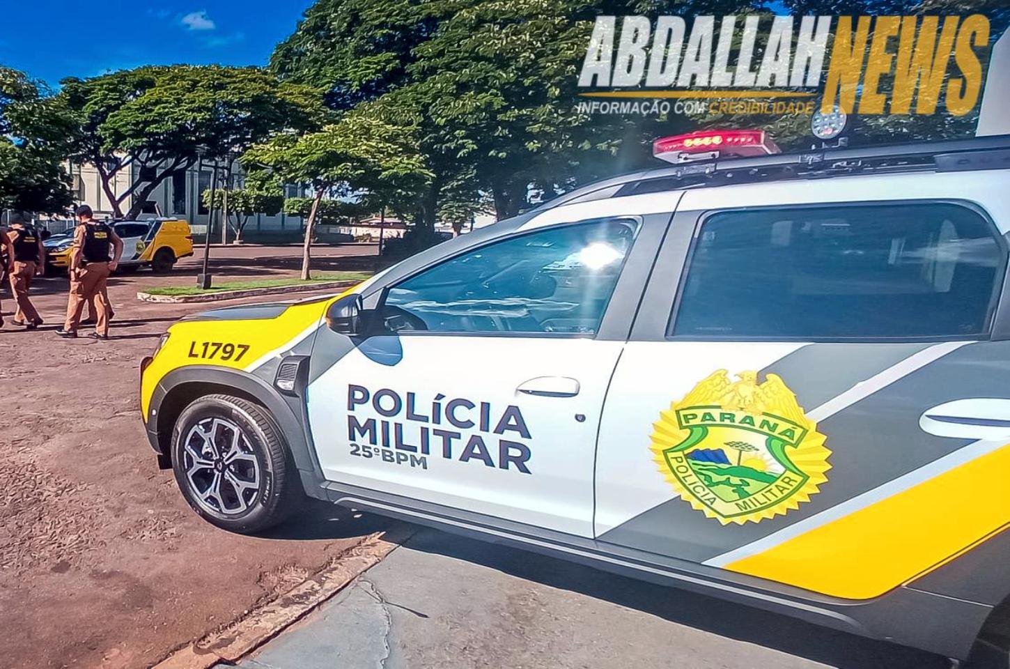 Homem é preso por agressão a familiares em Nova Santa Helena distrito de Iporã.