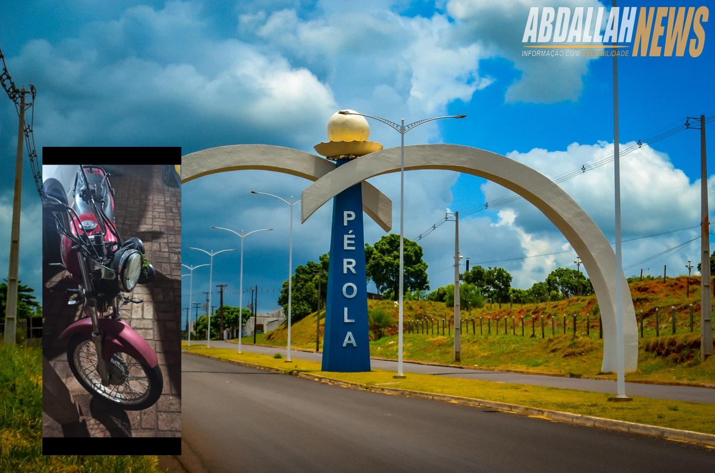Motociclista de 32 anos morre após perder o controle e colidir contra banco de concreto em praça de Pérola