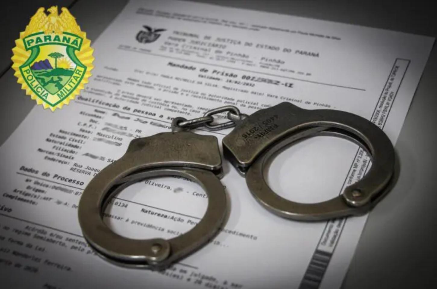 Homem de 41 anos é preso em cumprimento de mandado judicial em Iporã