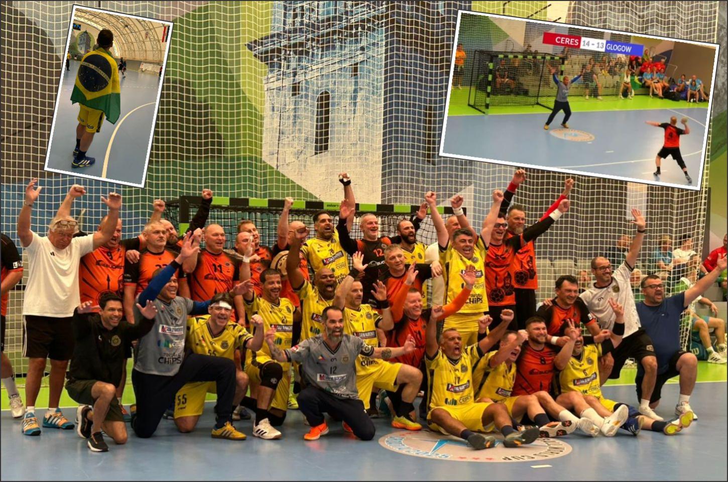 Iporaense Marcelo das Lojas Revolução Brilha na Conquista Brasileira da VIII Copa do Mundo de Handebol Masters na Croácia