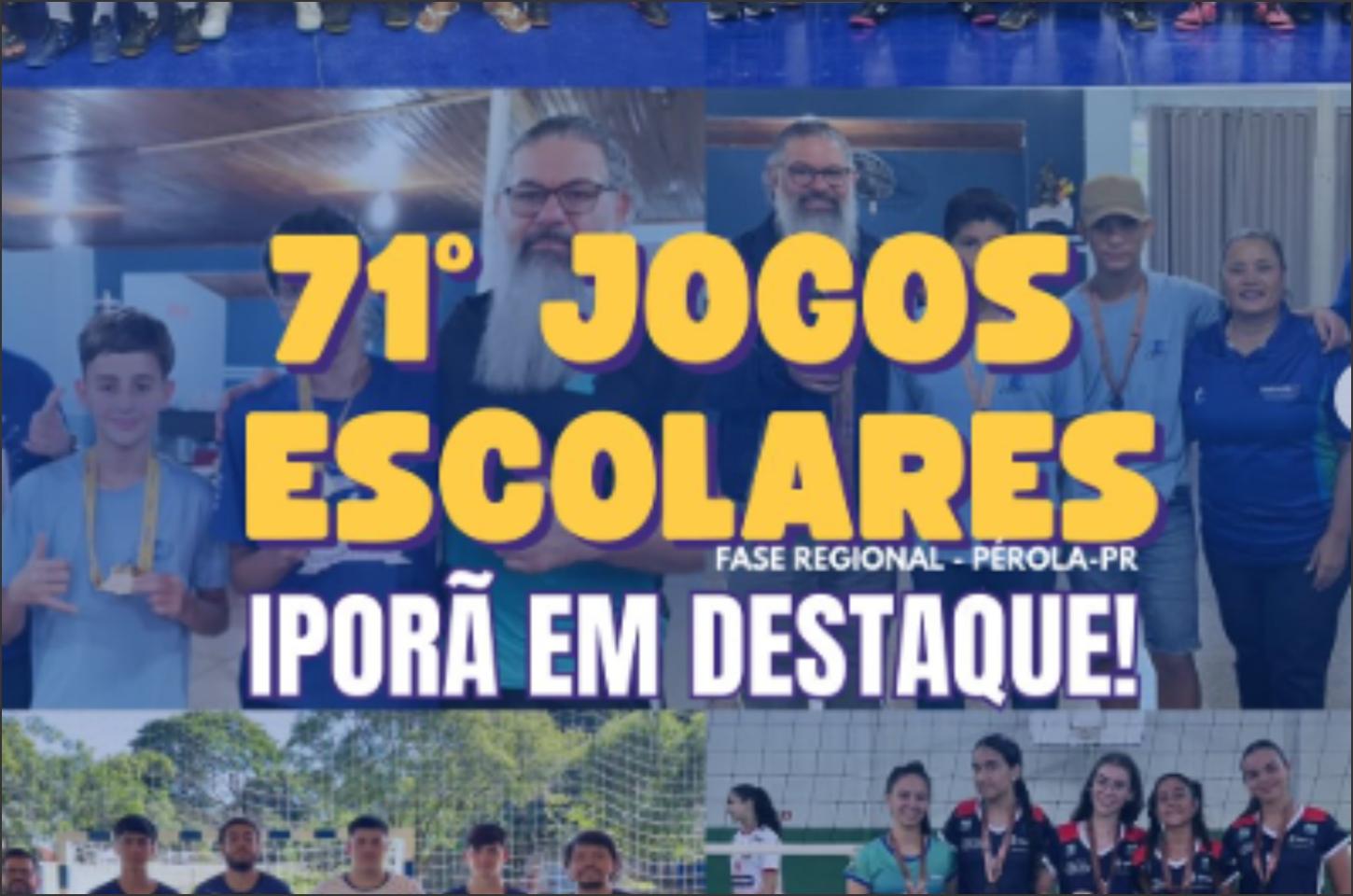 Estudantes de Iporã Brilham na Fase Regional dos Jogos Escolares do Paraná