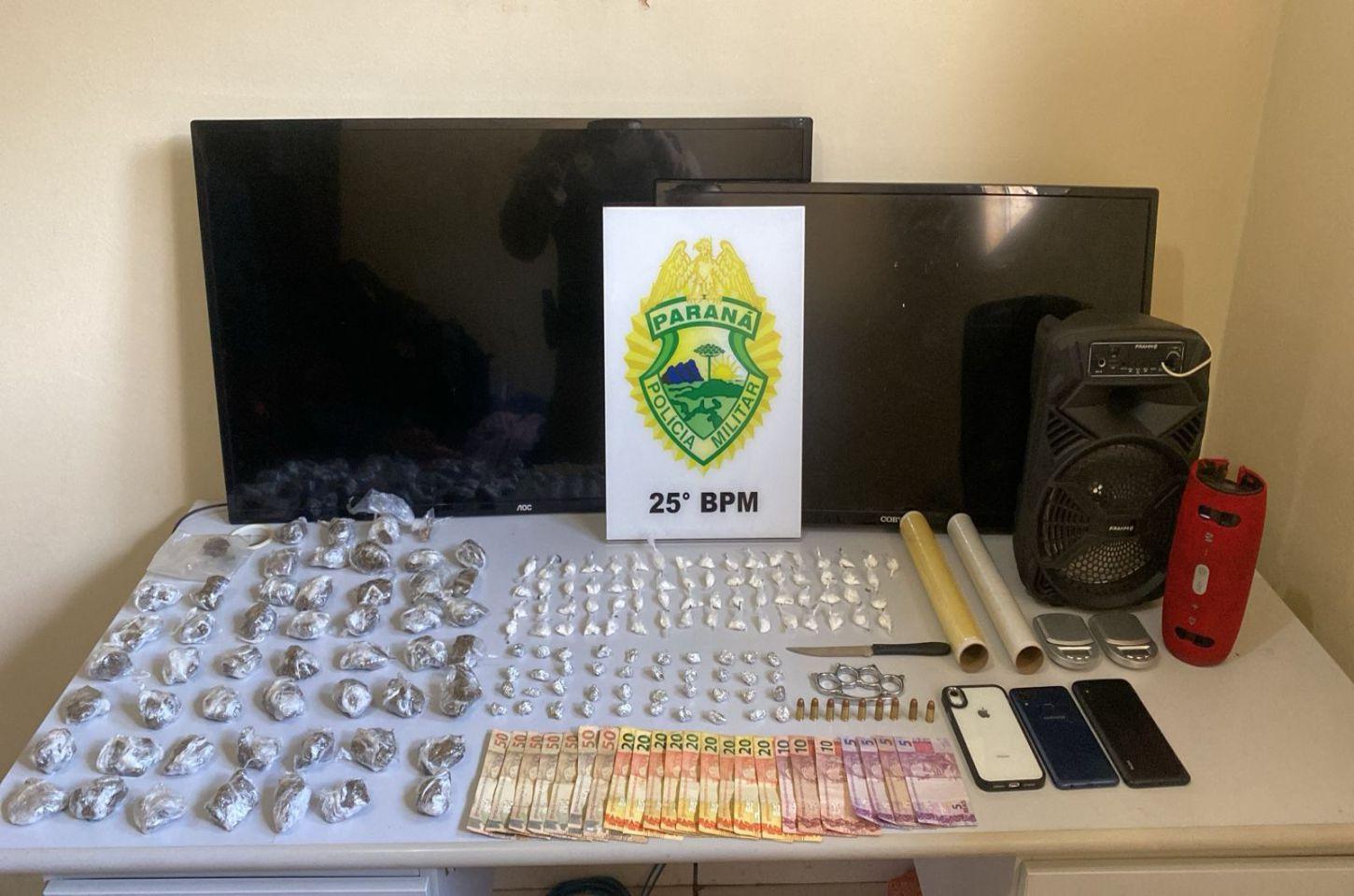 Polícia Desmantela Ponto de Tráfico de Drogas no Bairro Ipiranga em Iporã