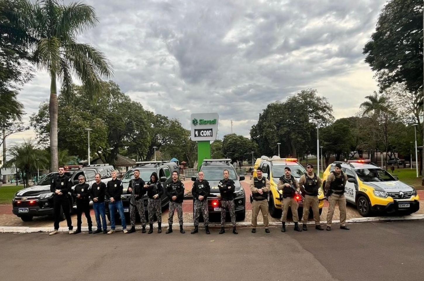 Polícias Civil, Militar e Força Nacional realizam operação integrada em Iporã, Francisco Alves e Cafezal do Sul