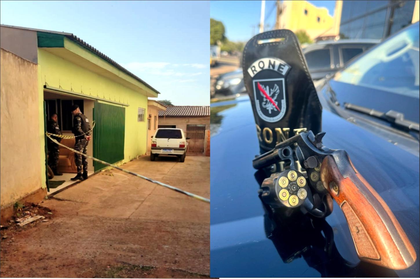 Confronto armado em Alto Paraíso termina com suspeito morto durante cumprimento de mandado