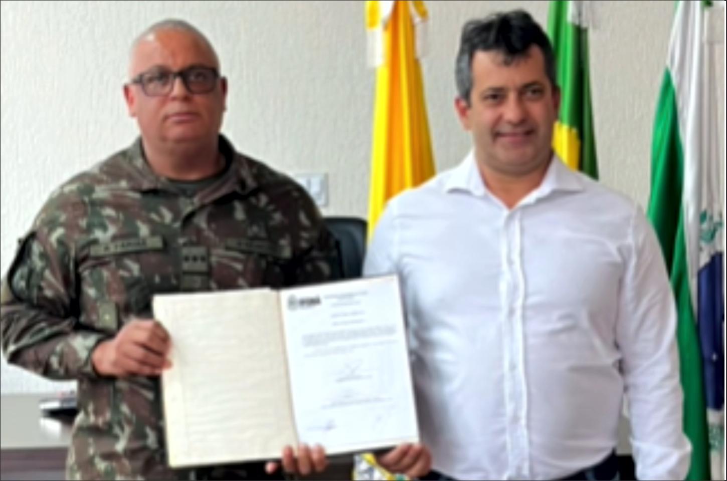 Prefeito Robertinho assume presidência da Junta de Serviço Militar de Iporã
