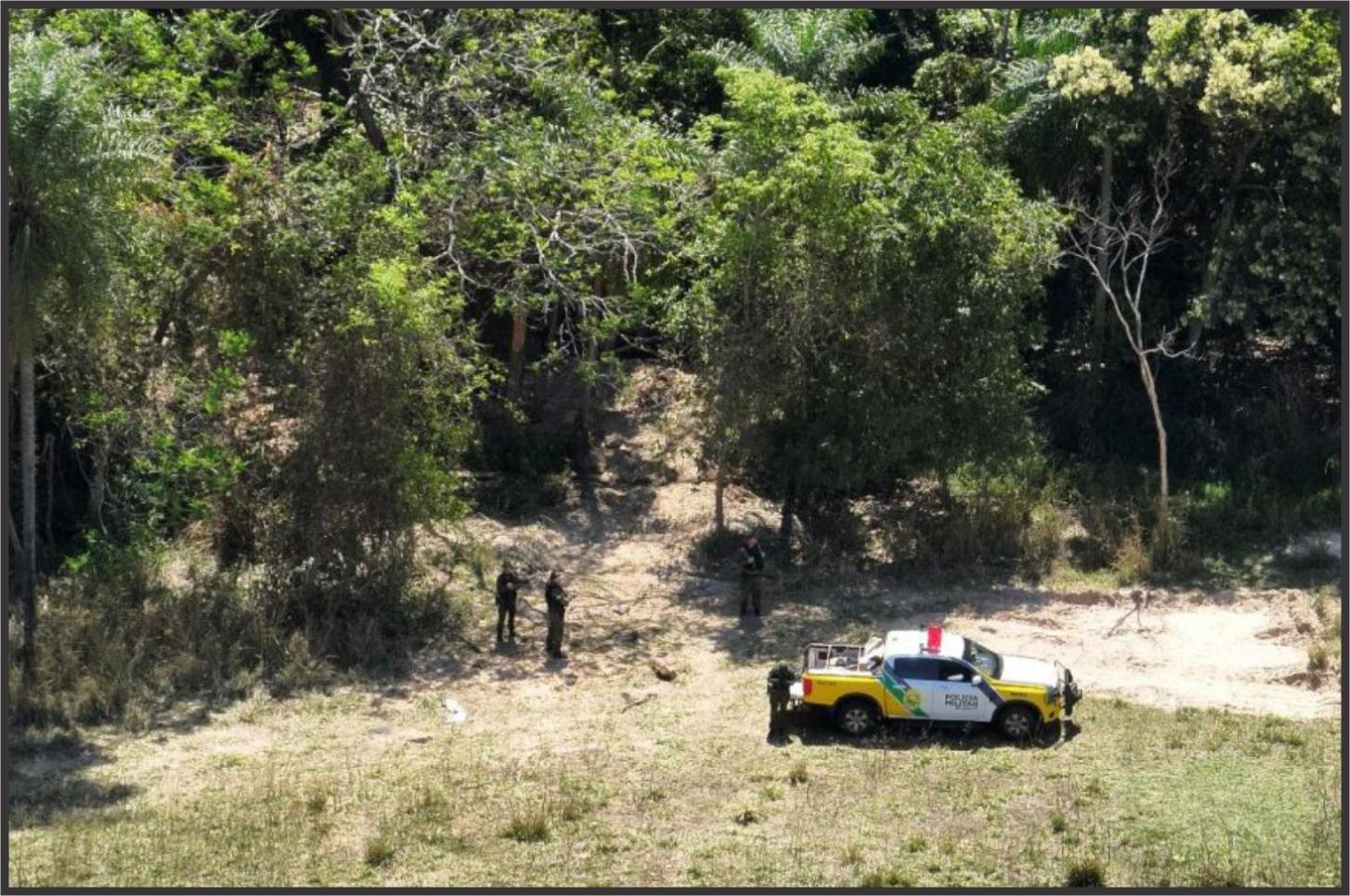 Polícia Ambiental embarga fazenda onde foram achados os corpos de cobradores em Icaraíma e aplica multa de R$ 7,5 milhões
