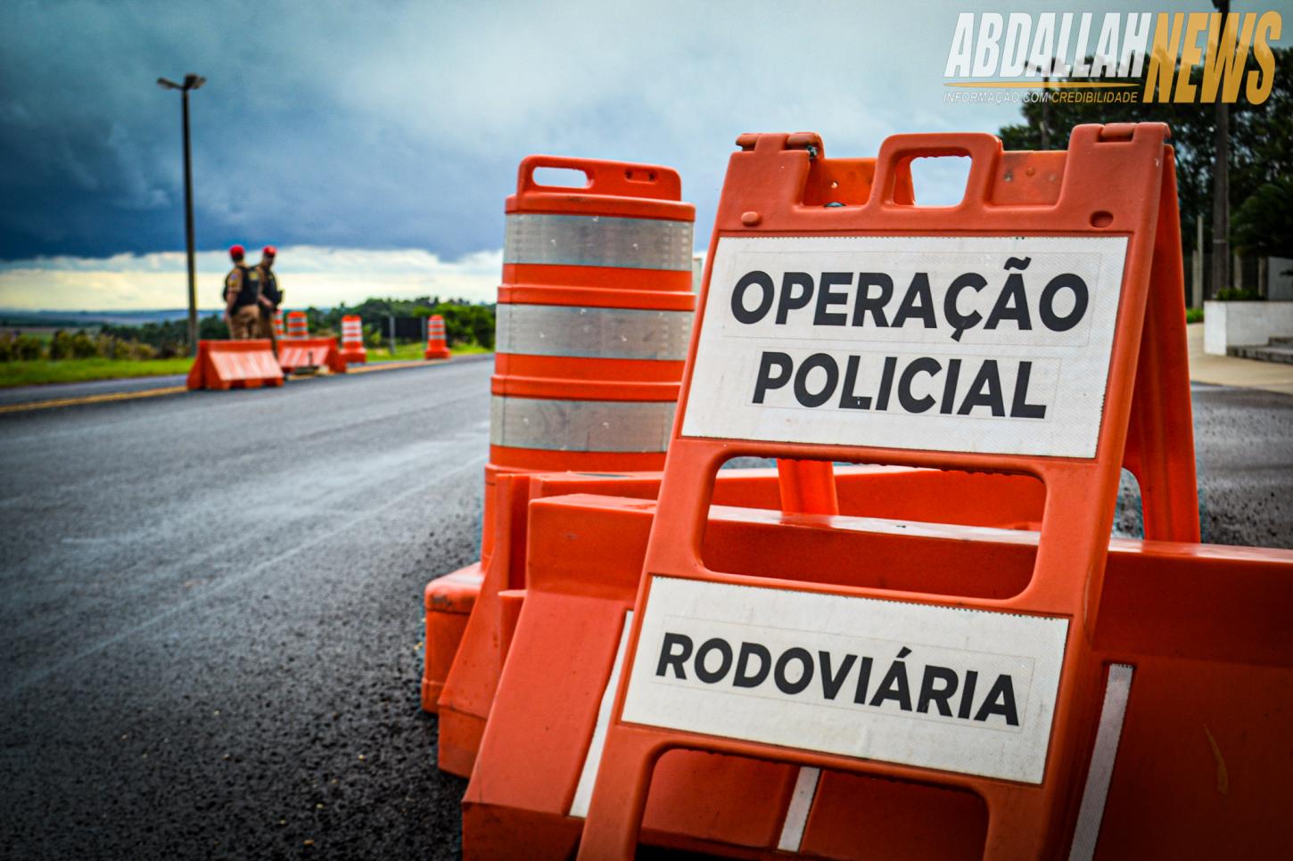 Fuzil, pistola e drogas são apreendidos em operação integrada com a Polícia Rodoviária de Iporã