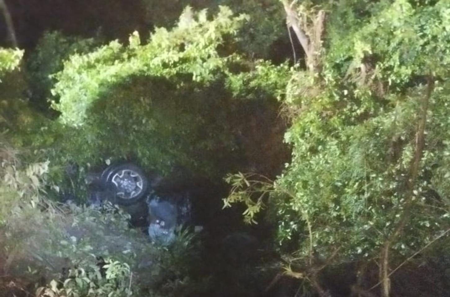 Idoso morre em capotamento na PR-490 entre Iporã e Altônia