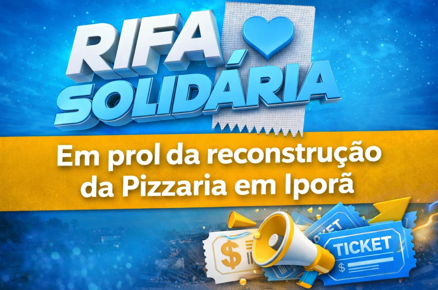 Após incêndio destruir pizzaria, casal de Iporã aposta na solidariedade para recomeçar