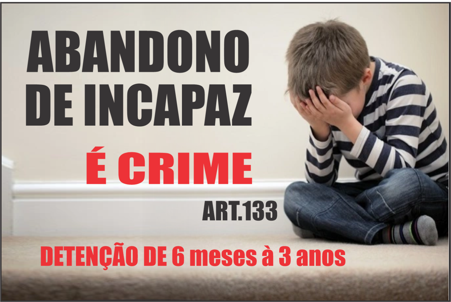 Casal é detido por abandono de incapaz após crianças serem encontradas sozinhas em casa em Cafezal do Sul
