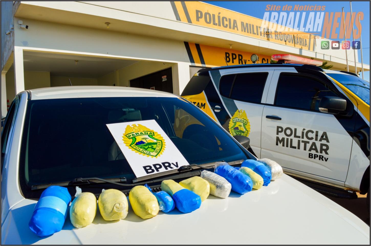 Motorista é preso com skunk e haxixe escondidos no tanque de combustível na PRC-272 em Iporã