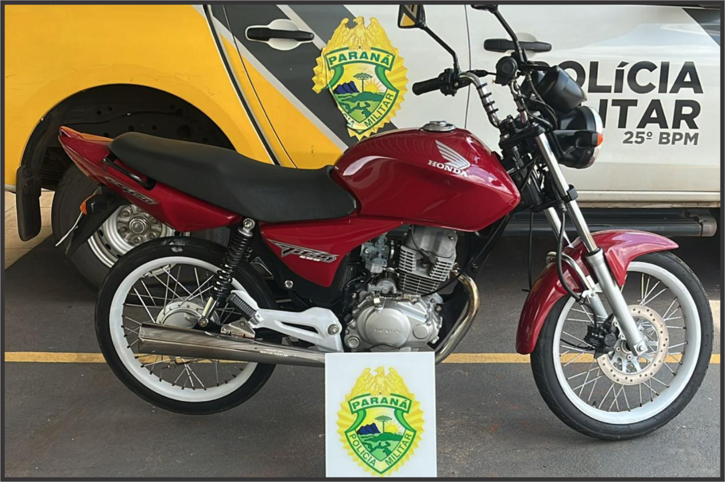 Motociclista é abordado no centro de Iporã por infrações de trânsito e drogas para consumo pessoal