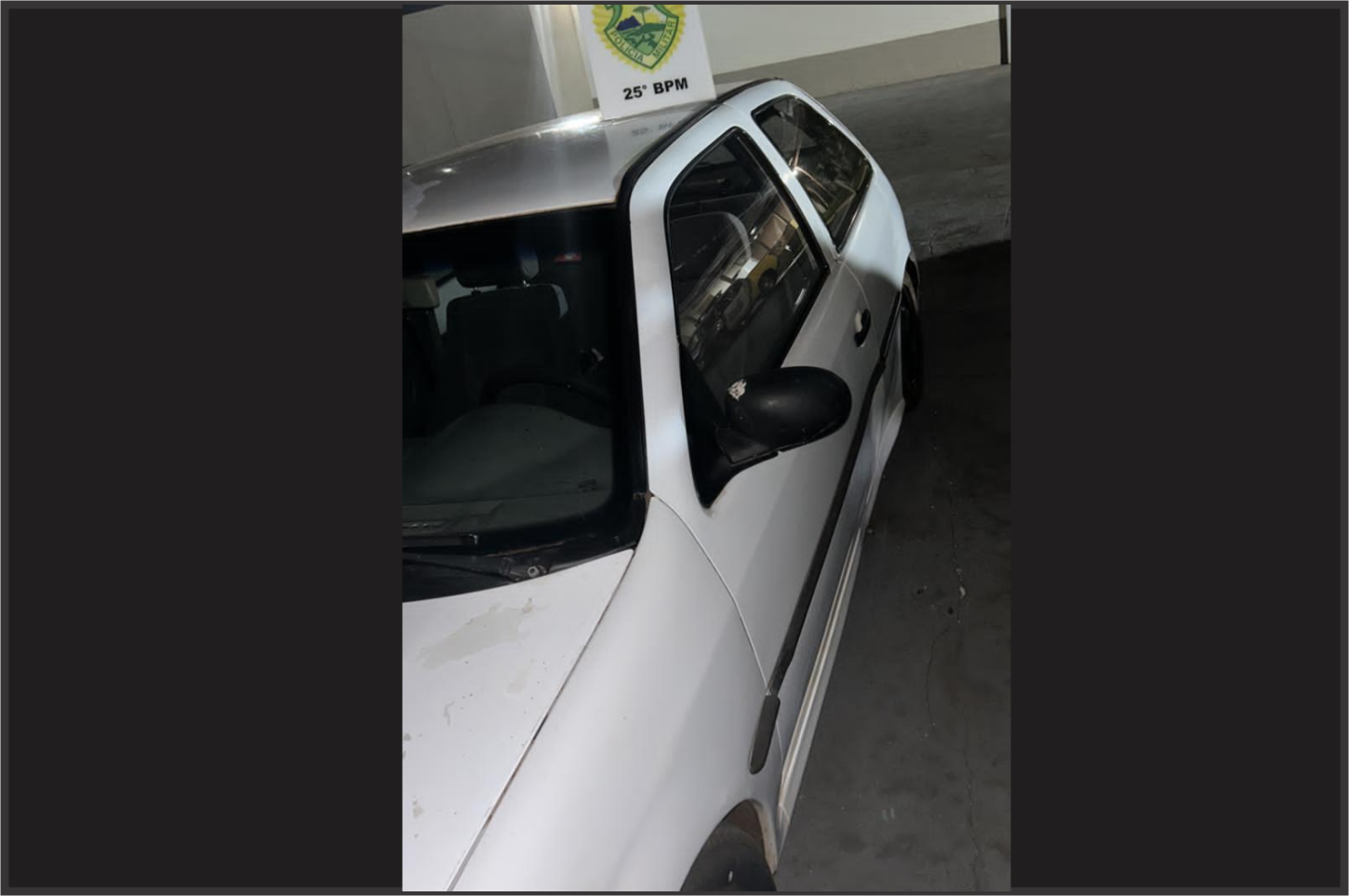 Adolescente foge da PM após avançar pela contramão e abandonar carro em distrito de Iporã