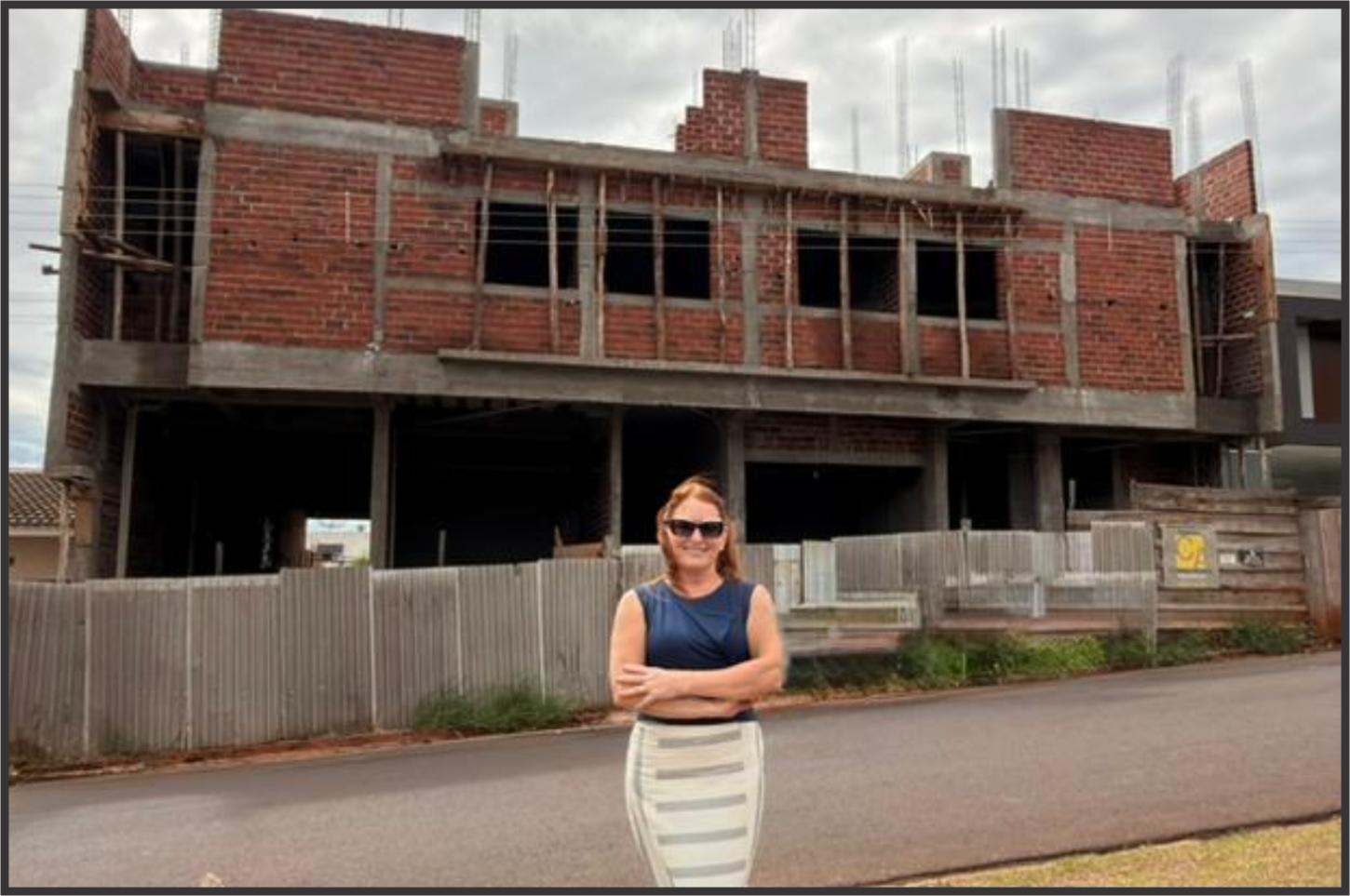 Empresária Sônia Biava investe em nova galeria comercial em Iporã com conceito inovador onde empresários planejam seus próprios espaços