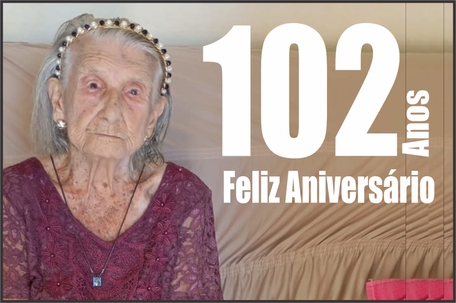 Maria Navarro Capatto celebra 102 anos e reúne quatro gerações da família em Iporã