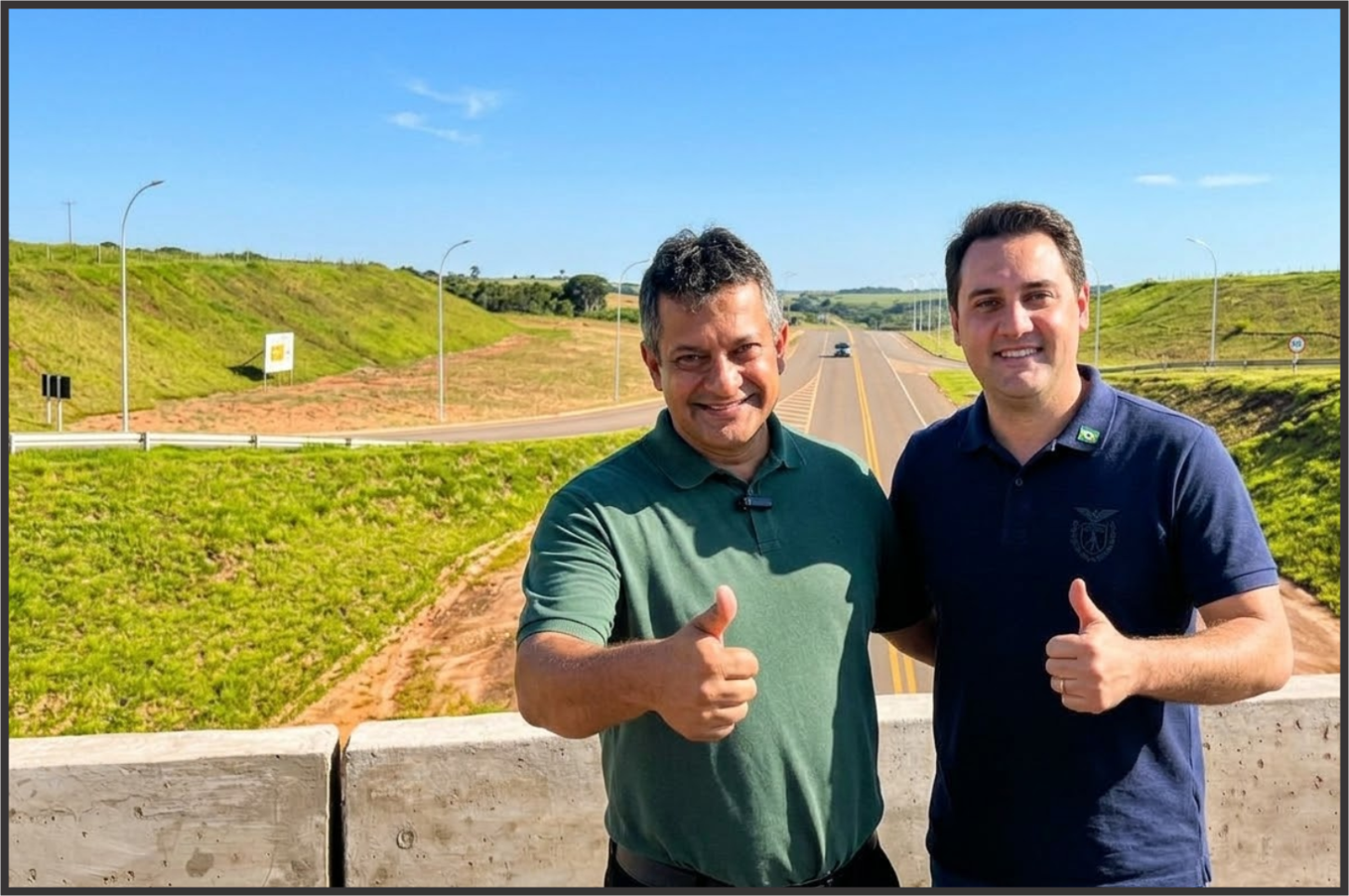 Prefeito Robertinho e Governador Ratinho Junior convidam população para inauguração do viaduto da Avenida João XXIII nesta sexta-feira em Iporã