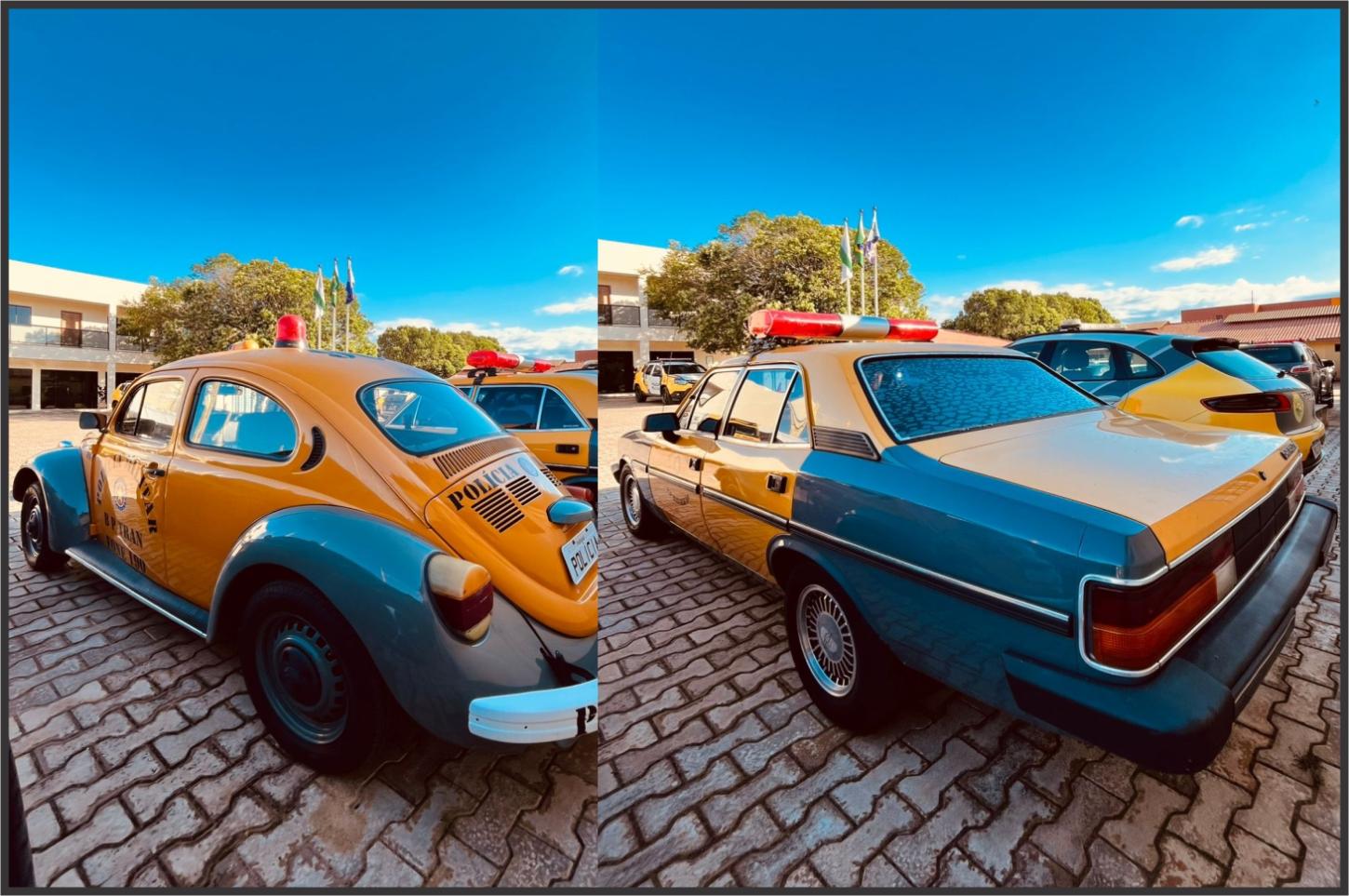 Relíquias da Polícia Militar desfilam em Umuarama e seguem para exposição na Expo