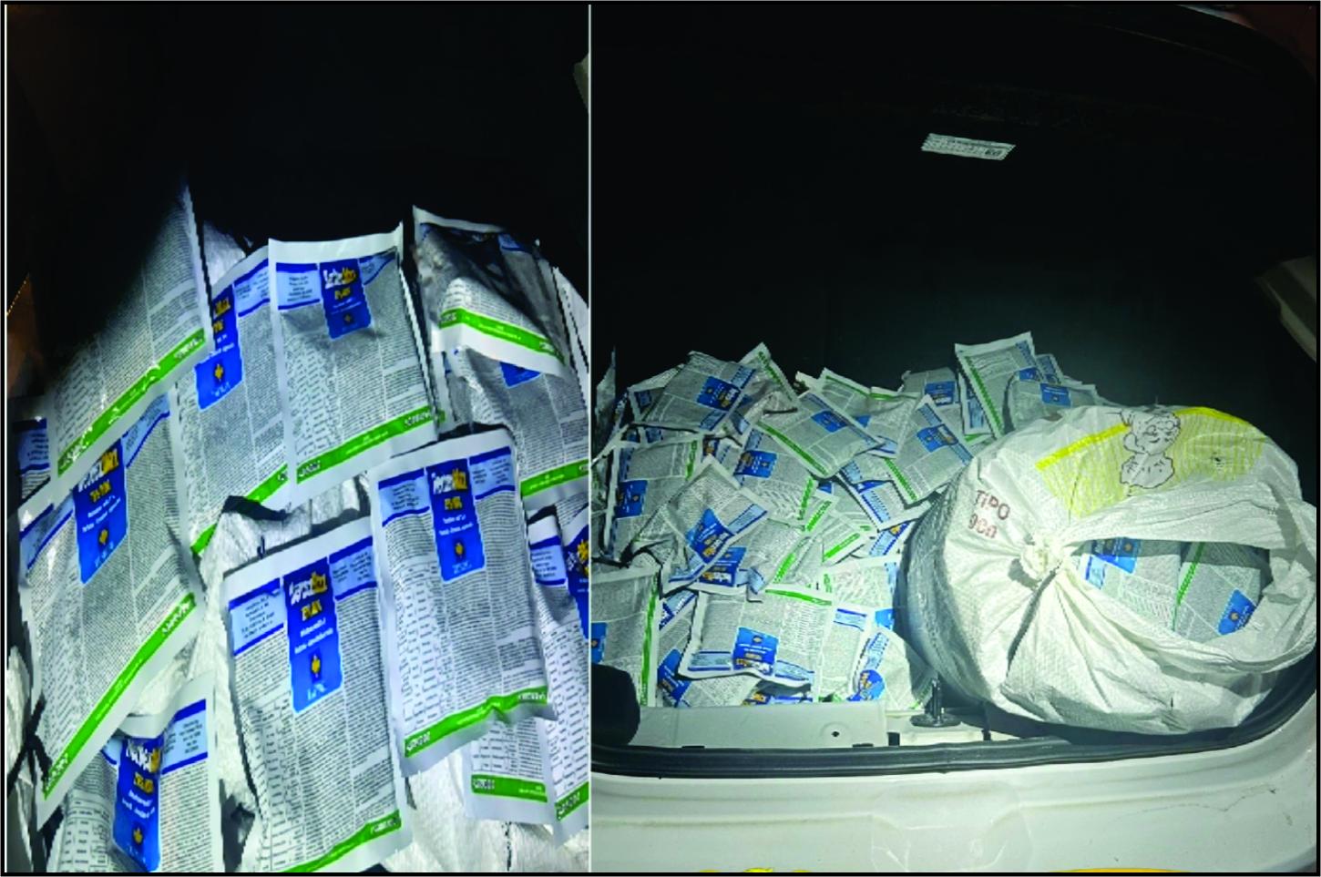 Homem é preso com carga de herbicida irregular na PR-364, em Terra Roxa