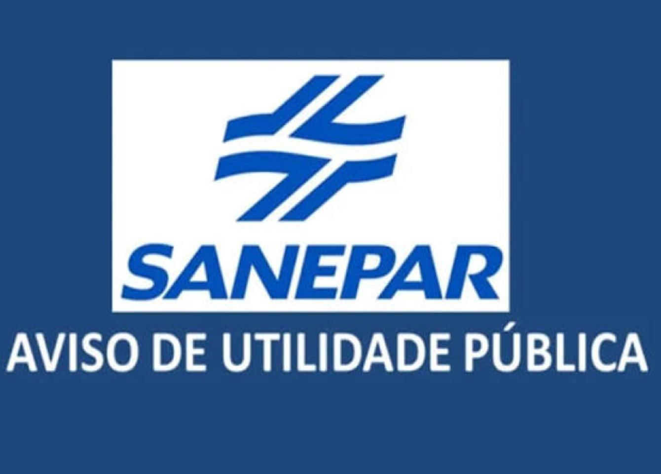 Sanepar informa possível falta de água em Iporã nesta terça-feira (14)