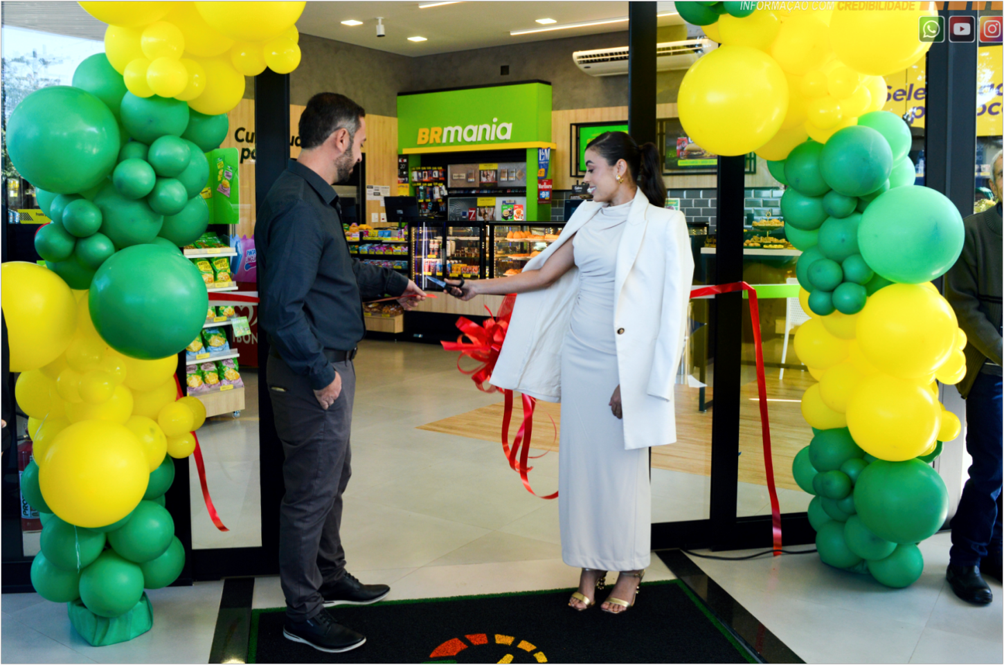 Posto KAMAU com bandeira Petrobras e loja BR Mania é inaugurado em Iporã