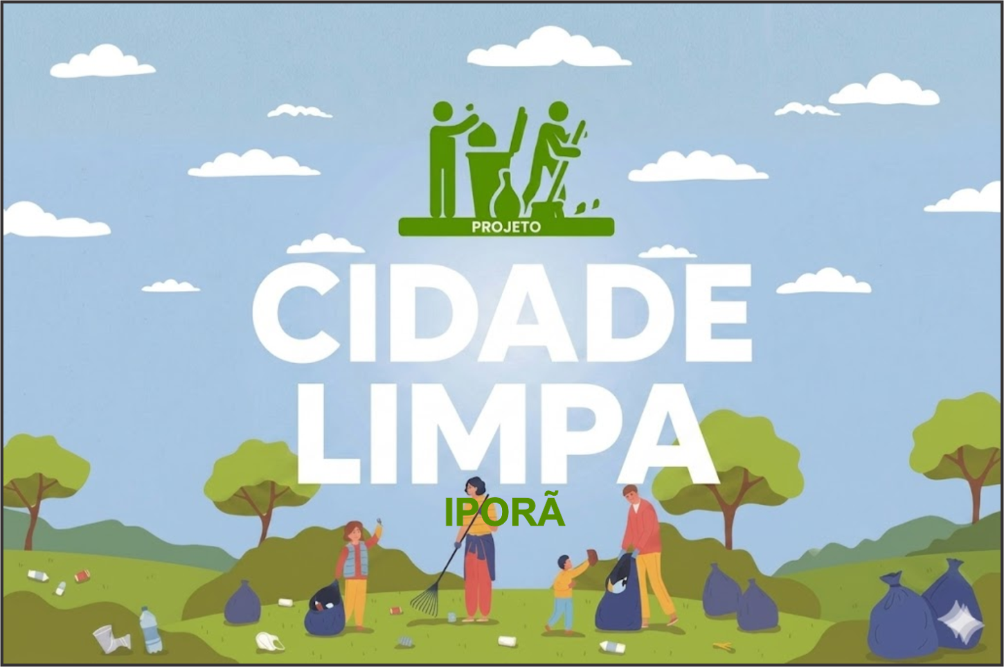 Iporã lança grande mobilização ambiental e confirma teatro “Sou Arte” como destaque da campanha de conscientização