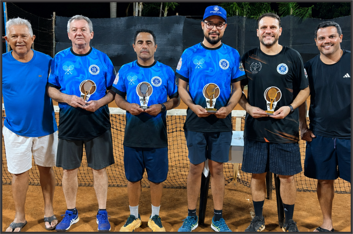 João Gabriel e Roni conquistam título do Torneio de Tênis Dupla Livre no Iporã Clube de Campo