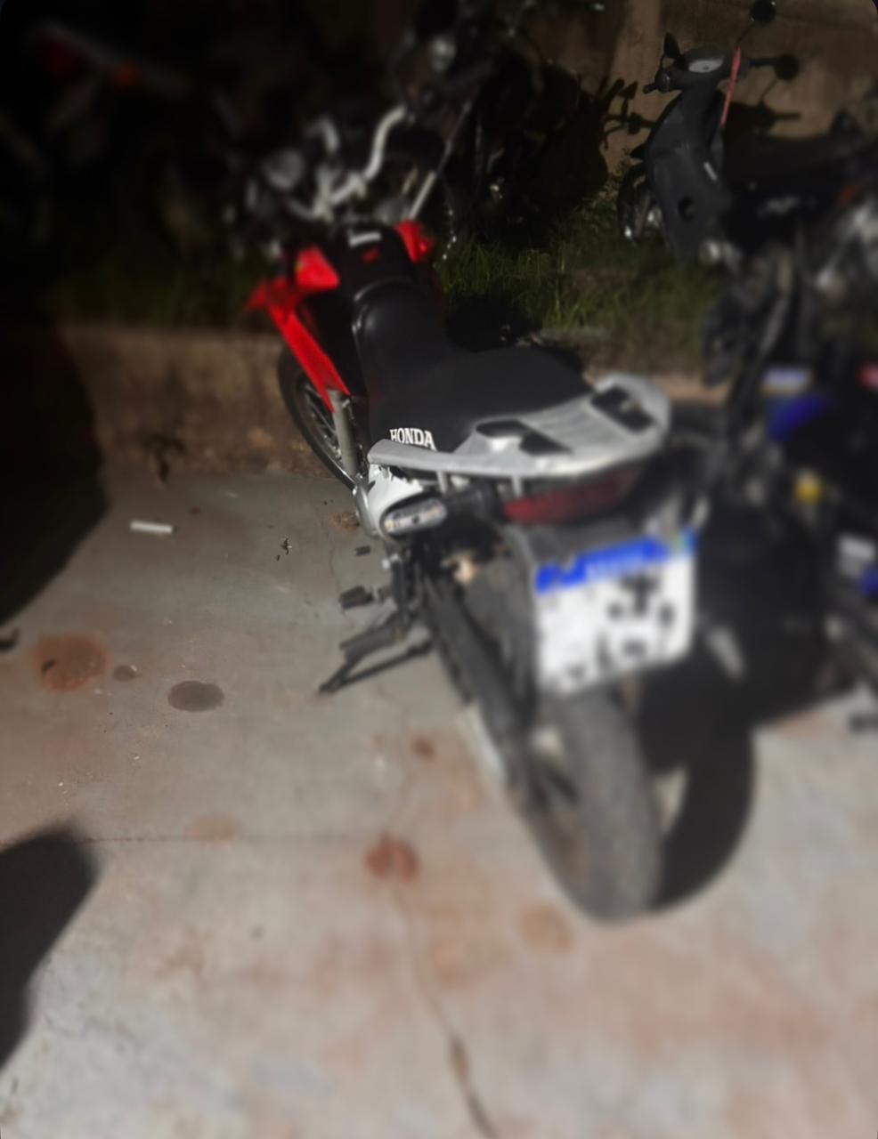 Motocicleta com irregularidades é apreendida durante operação policial em Iporã