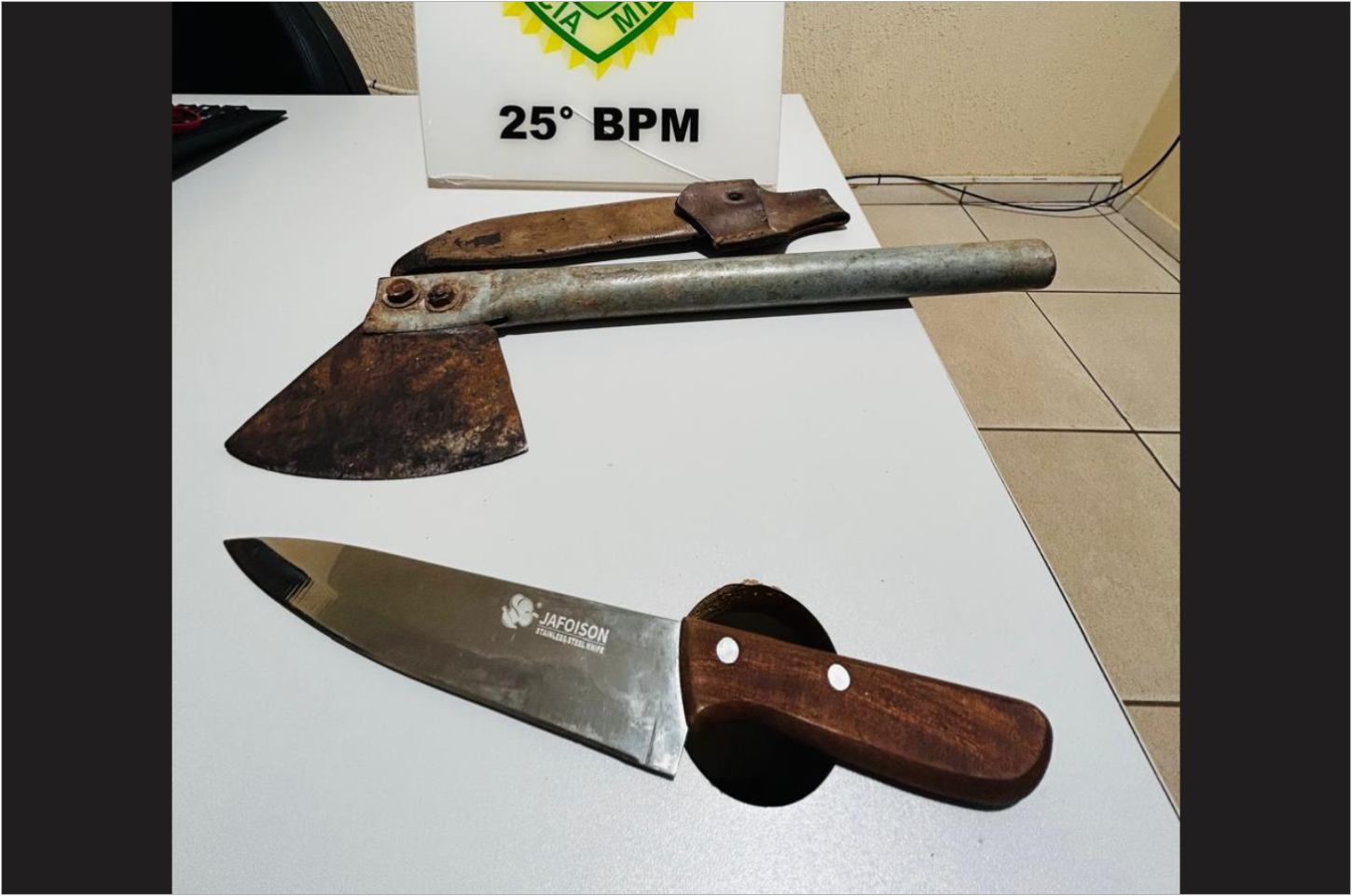 Suspeitos são presos após ataques com pedras e ameaças a moradores no bairro Santa Felicidade em Iporã