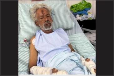 Homem fica tetraplégico após grave acidente de trabalho e família realiza campanha para custear tratamento