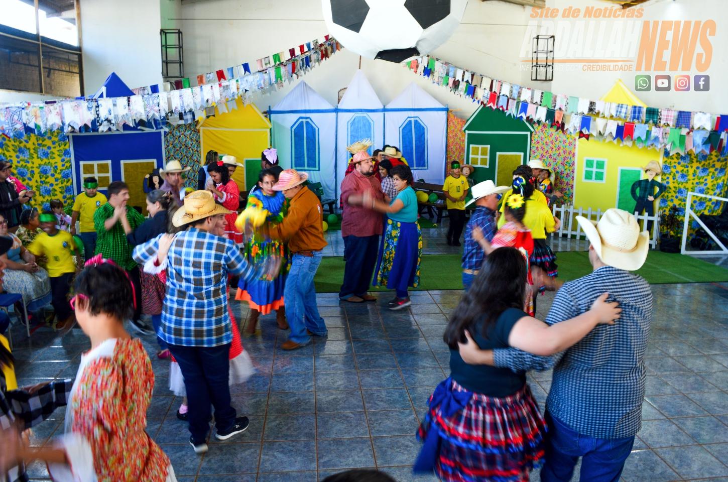 Festa Junina da APAE de Iporã emociona famílias com criatividade, inclusão e uma decoração de encher os olhos