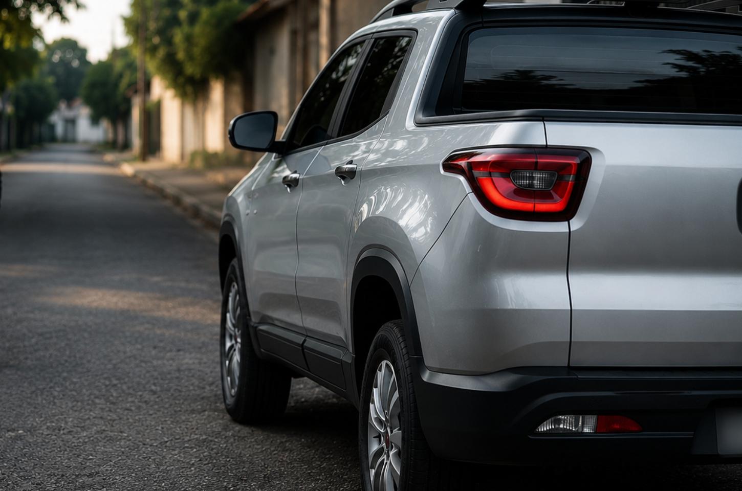 Fiat Toro é furtada de residência e pode ter sido levada para o país vizinho