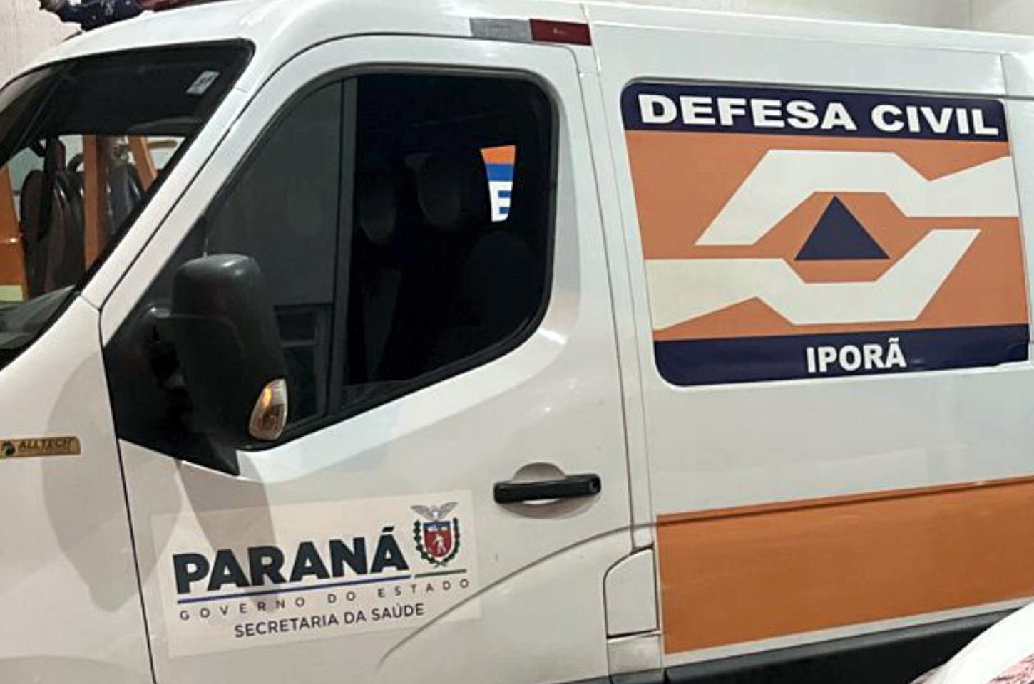 Idosa de 76 anos é atropelada ao atravessar avenida e é encaminhada ao hospital em Iporã