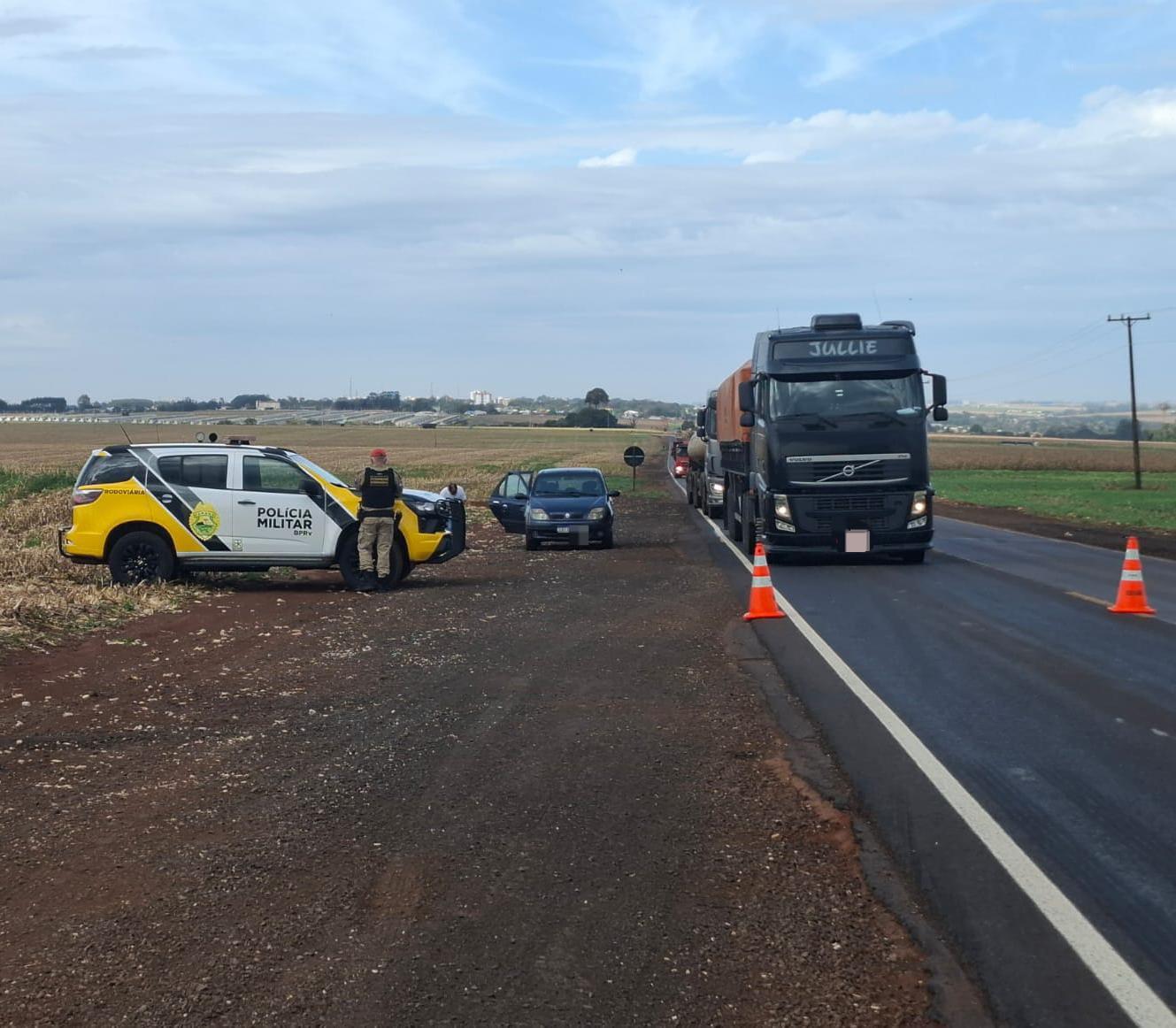 Motorista é preso por embriaguez ao volante em Francisco Alves