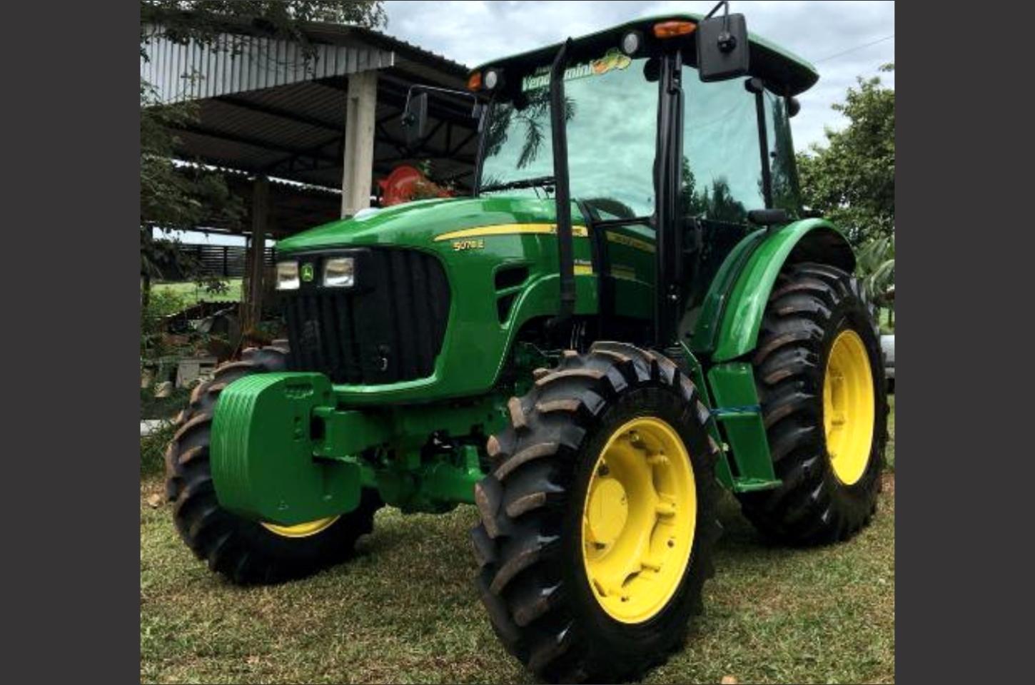 Trator é furtado de propriedade rural e criminosos ainda tentam levar caminhão